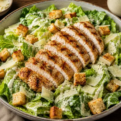 Izgara Tavuklu Sezar Salata