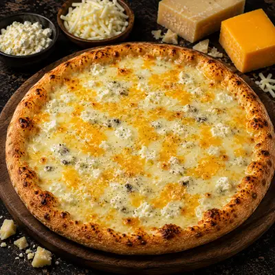 Dört Peynirli Pizza