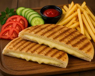 Kaşarlı Bazlama Tost