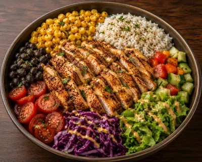Cajun Tavuklu Bowl Meal