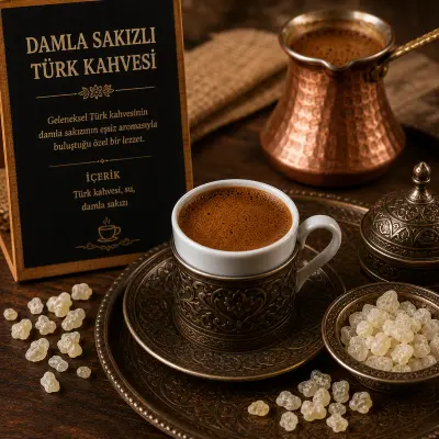 Damla Sakızlı Türk Kahvesi