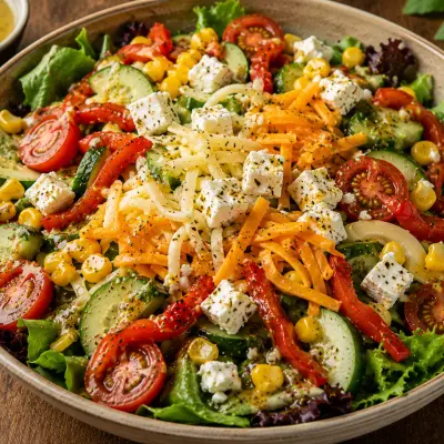 Üç Peynirli Salata