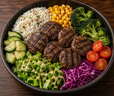 Izgara Köfteli Bowl Meal