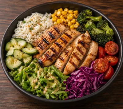 Izgara Tavuklu Bowl Meal