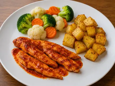 Acı Soslu Tavuk