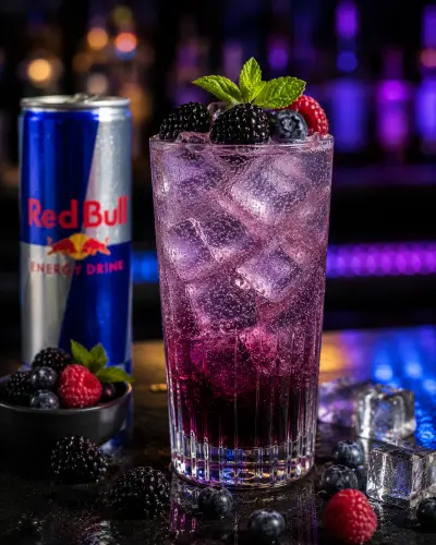 Red Bull Berry Kokteyl