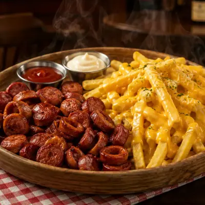 Sosisli Cheese Fries